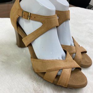 AEROSOLES Women's Advantage Strappy Heels, size 9.5